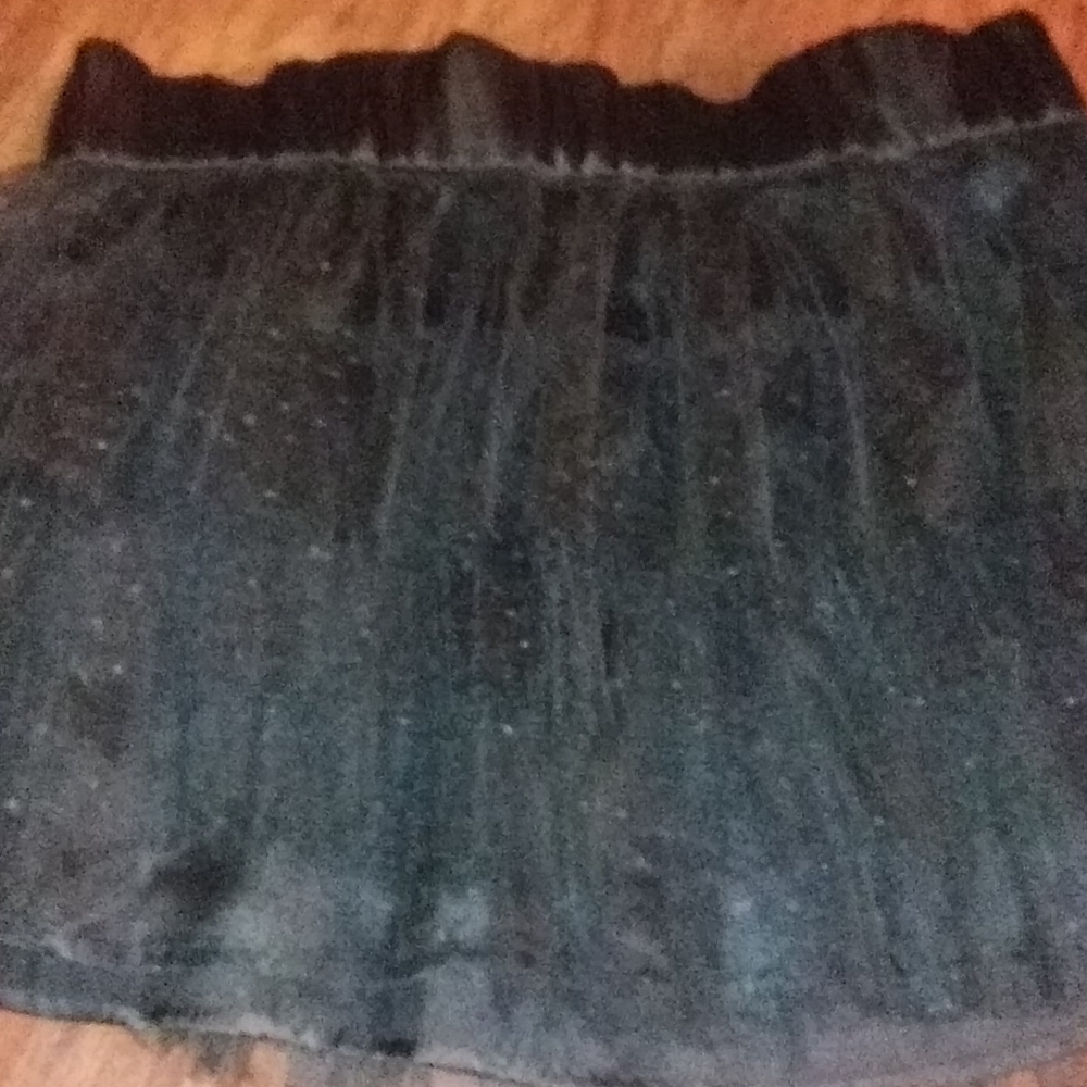 Tulle tiered skirt